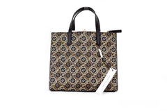 Bolsa transversal de couro estampada Marc Jacobs Mini Grind Signet