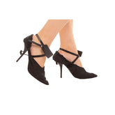 Sapato Feminino Off-White em Couro de Bezerro Preto