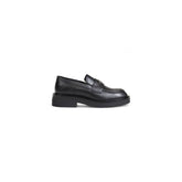 Sapato baixo de couro preto Tommy Hilfiger
