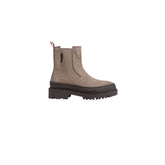 Bota de couro camurça cinza Tommy Hilfiger
