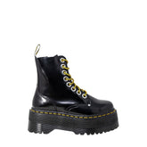 Bota de couro preta Dr. Martens