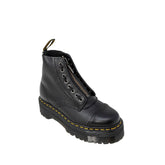 Bota de couro preta Dr. Martens