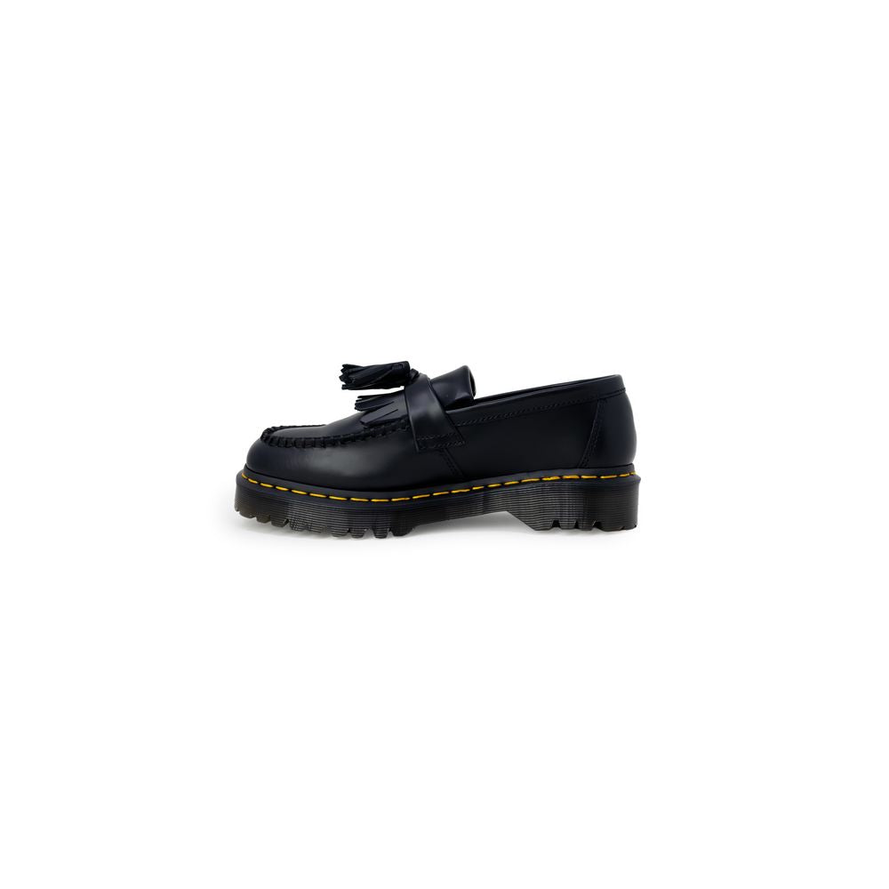 Tênis de couro preto Dr. Martens