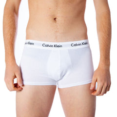 Calvin Klein Underwear Boxer de algodão vermelho