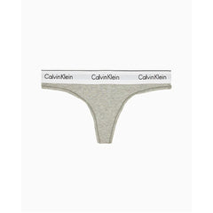 Calvin Klein Underwear Calcinha de Algodão Cinza