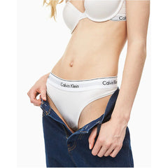 Calvin Klein Underwear Roupa íntima de algodão branca