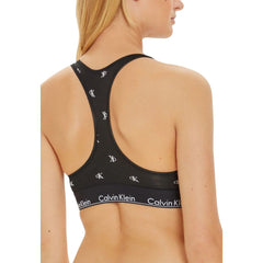 Calvin Klein Underwear Roupa íntima de algodão preta e branca