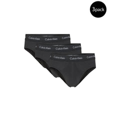 Calvin Klein Underwear Cueca Preta de Elastano