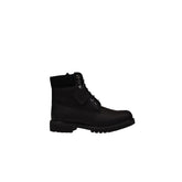 Bota de couro Timberland Black Suede