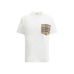 Camiseta Burberry Archive com bolso xadrez