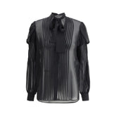 Camisa de georgette de seda Tom Ford