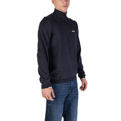 Hugo Boss Cardigan de algodão azul