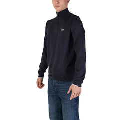 Hugo Boss Cardigan de algodão azul