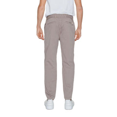 Calça de algodão marrom Hugo Boss