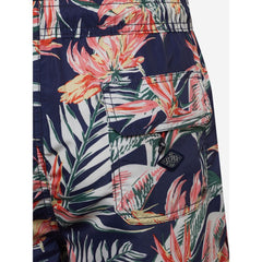 Roupa de banho de poliéster azul Superdry