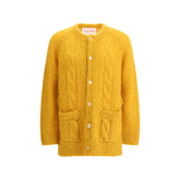 Cardigan longo de lã Valentino