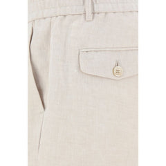Shorts de linho Brunello Cucinelli