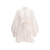 Vestido Zimmermann Mini Crush Lace Billow