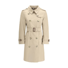 Jaqueta trench coat com abotoamento Burberry