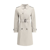 Jaqueta trench coat com abotoamento Burberry