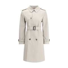 Jaqueta trench coat com abotoamento Burberry