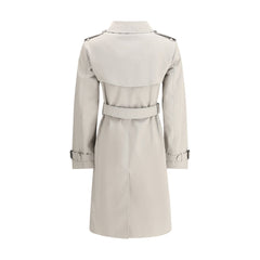 Jaqueta trench coat com abotoamento Burberry
