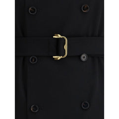 Vestido midi com cinto Burberry