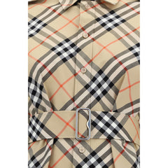 Burberry Vestido Archivio Chemisier