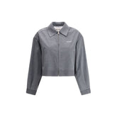 Jaqueta Miu Miu Mélange com zíper