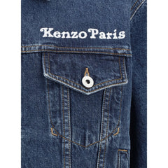 Jaqueta jeans Kenzo Maxi estampada