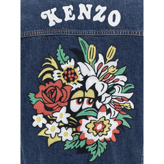 Jaqueta jeans Kenzo Maxi estampada
