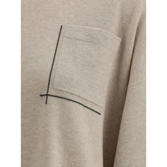 Blusa oversized Brunello Cucinelli