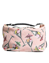 Bolsa Chanel Pink Cruise Collection Parfait Canvas Estampada
