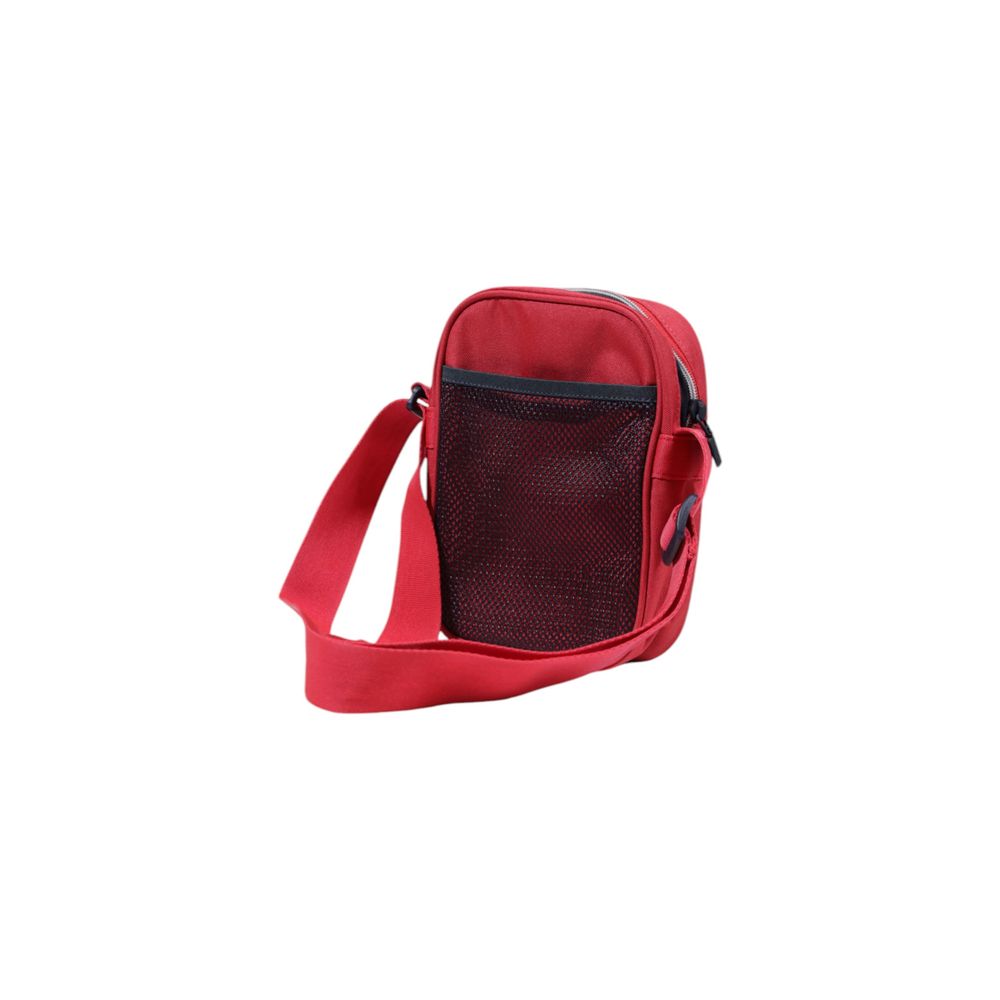 Bolsa mensageiro de poliéster vermelha Superdry