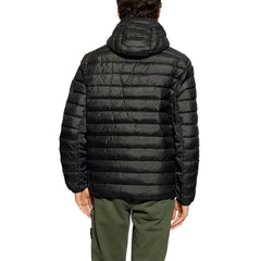 Jaqueta de Nylon Preta Stone Island