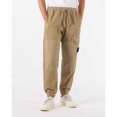 Calça cargo masculina Stone Island Bege de algodão
