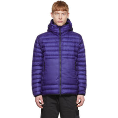 Jaqueta de Nylon Roxa Stone Island
