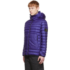 Jaqueta de Nylon Roxa Stone Island