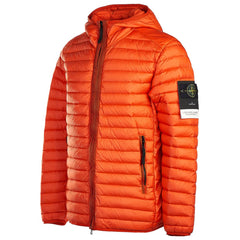 Jaqueta de Nylon Laranja Stone Island