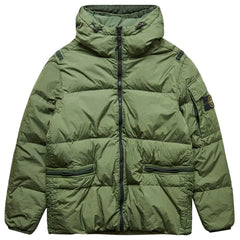 Jaqueta Masculina Stone Island Verde Nylon