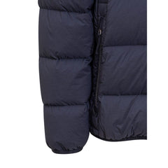 Jaqueta de Nylon Azul Stone Island