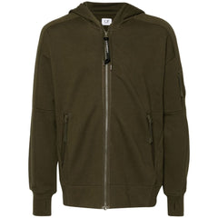 Suéter de algodão verde da CP Company