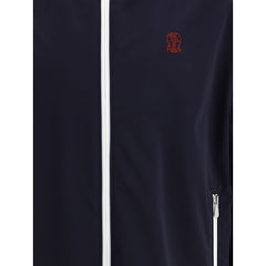 Jaqueta impermeável Brunello Cucinelli com capuz