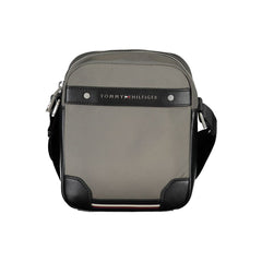 Bolsa de ombro masculina Tommy Hilfiger em poliéster verde