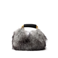 Bolsa de couro cinza Tom Ford