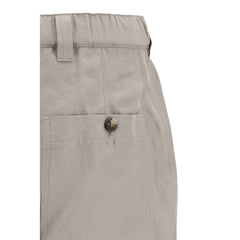 Calça de linho Brunello Cucinelli