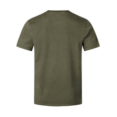 Camiseta de algodão verde da CP Company