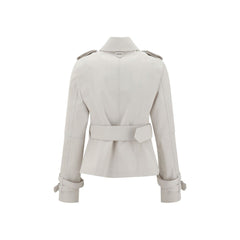 Jaqueta de algodão Burberry