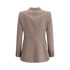 Blazer de lã Alexander McQueen