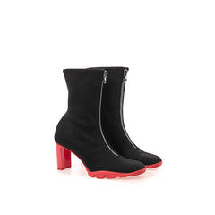 Bota de Neoprene Preta Alexander McQueen